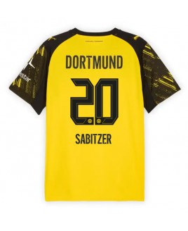 Günstige Borussia Dortmund Marcel Sabitzer #20 Heimtrikot 2025-26 Kurzarm